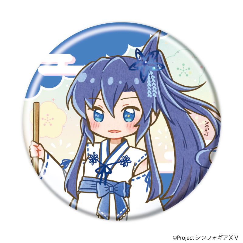 缶バッジ「戦姫絶唱シンフォギアXV」27/ブラインド(8種)(レトロ