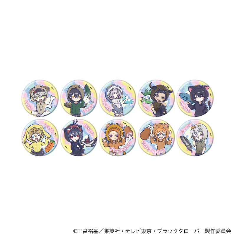 缶バッジ「ブラッククローバー」24/ケモミミカチューシャver