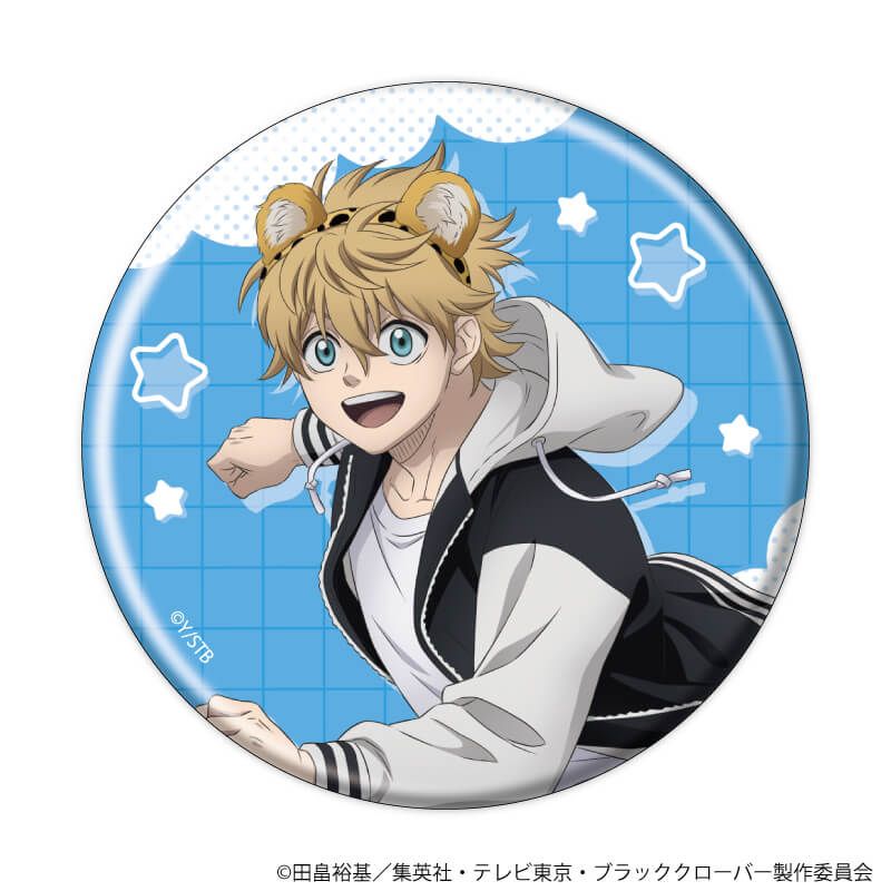 缶バッジ「ブラッククローバー」24/ケモミミカチューシャver