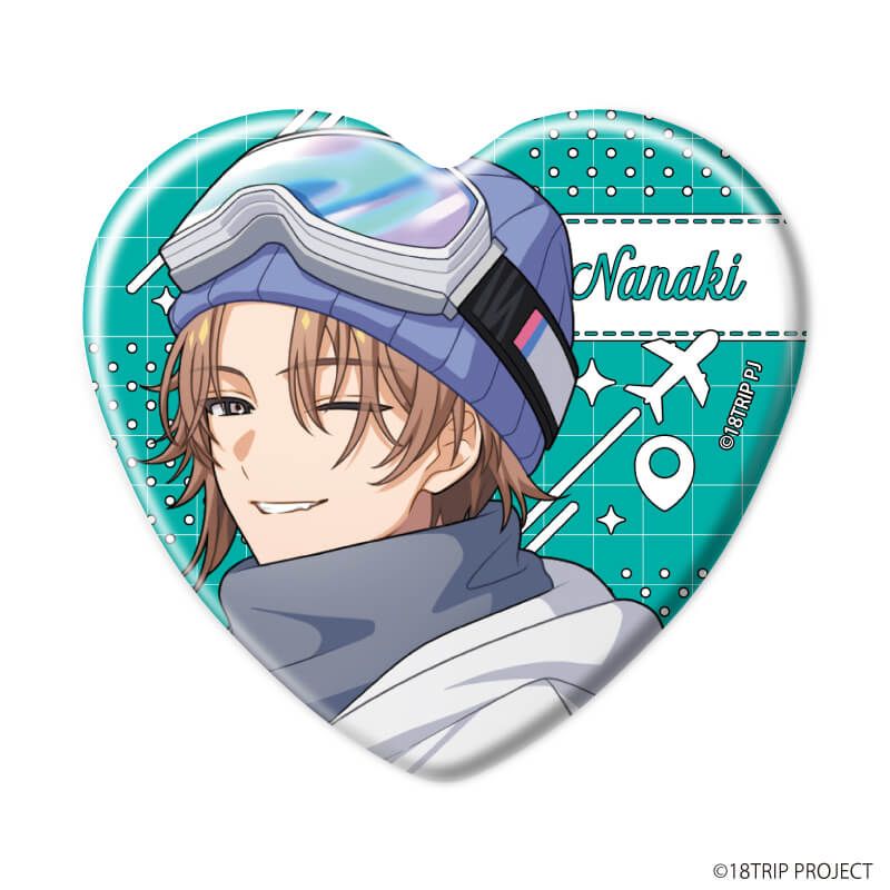 ハート型缶バッジ『18TRIP』01/コンプリートセット(全10種)(公式