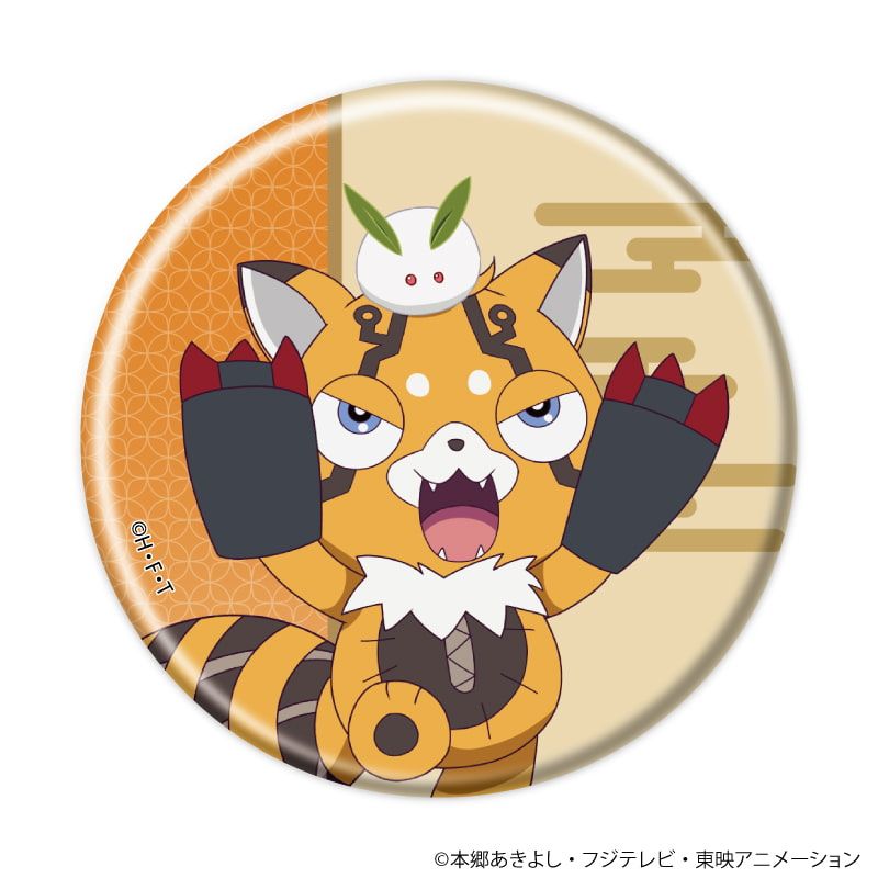 缶バッジ「DIGIMON BEATBREAK」01/冬和服ver. コンプリートセット(全8