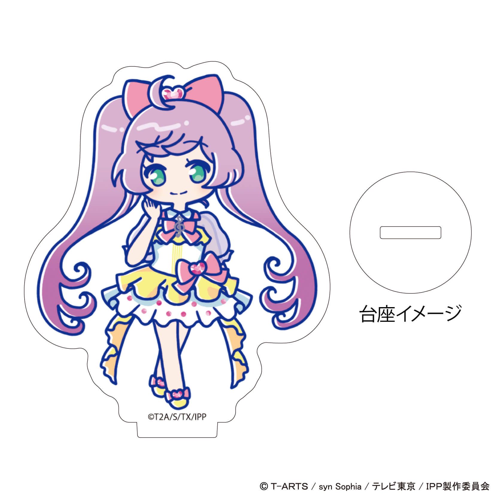 アクリルぷちスタンド「プリパラ」01/ブラインド(7種)(Candy art