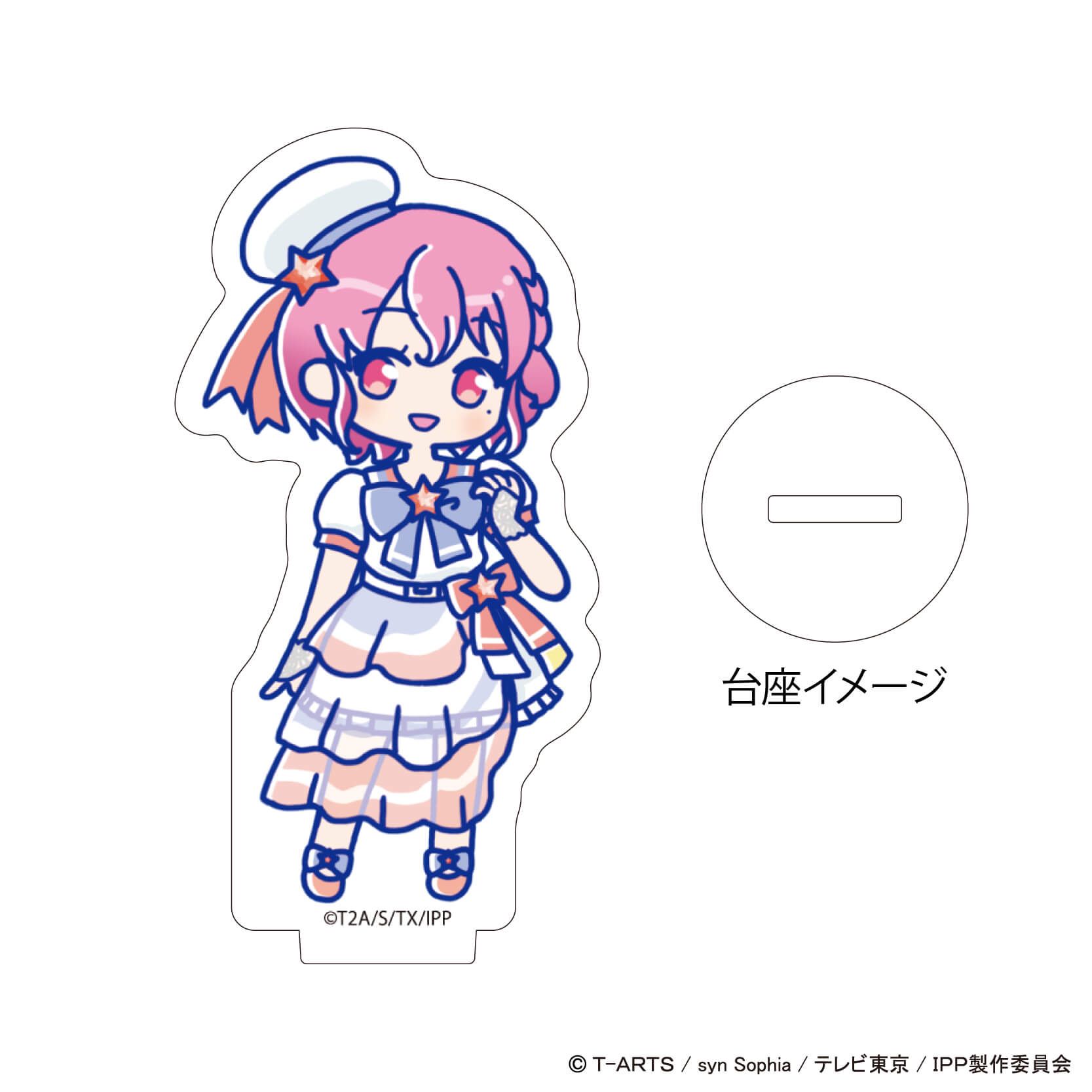 アクリルぷちスタンド「プリパラ」01/ブラインド(7種)(Candy art