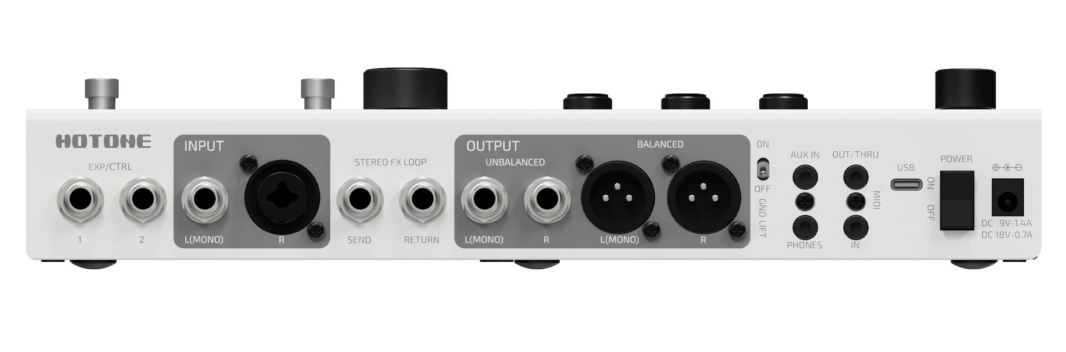 HOTONE Ampero II Stage - 革新的なUIデザインを採用したマルチ