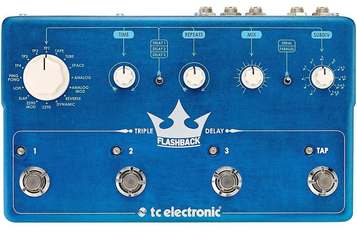 TC Electronic Flashback Triple Delay - ディレイ・エンジンを3基搭載