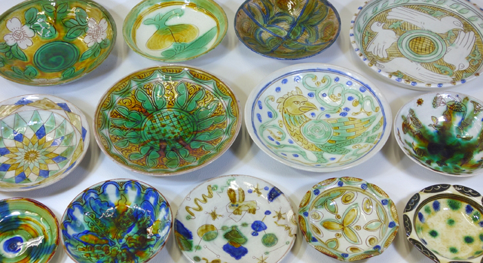 ペルシャ・遼三彩 | 東京で陶芸体験、陶芸教室の江古田陶房