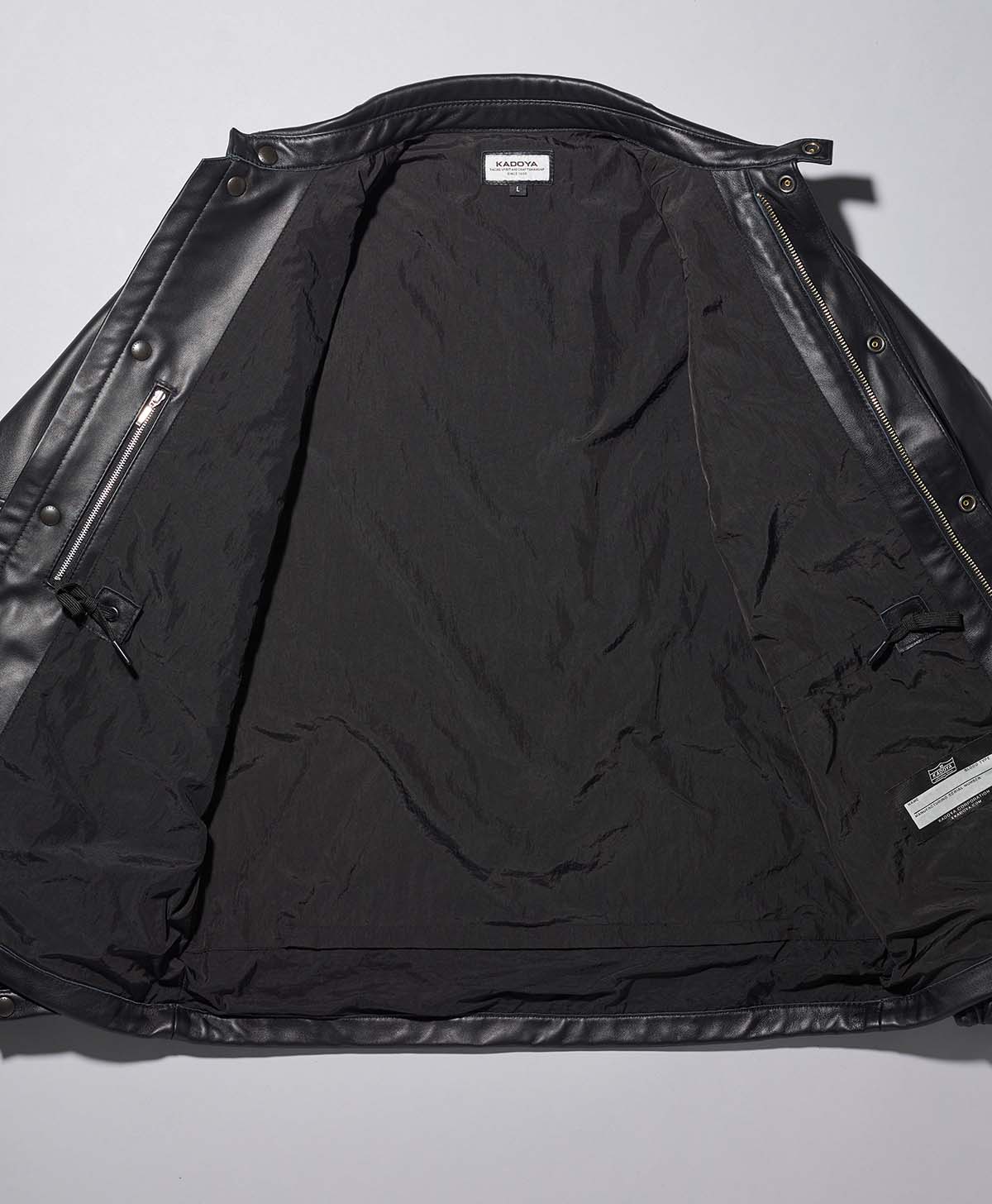 LEATHER COACH JACKET