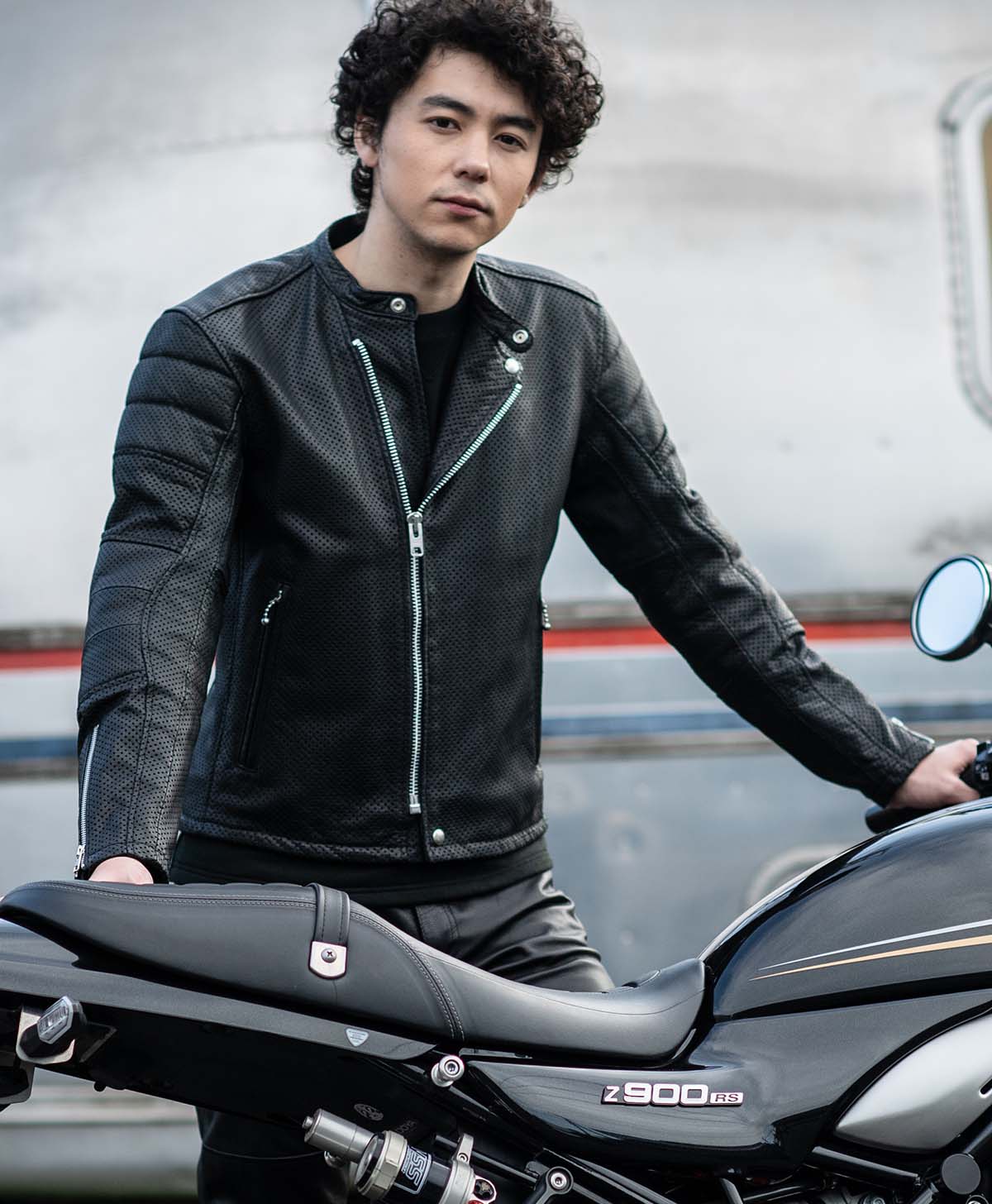 革ジャン パンチング レザージャケット｜カドヤ公式オンラインショップ