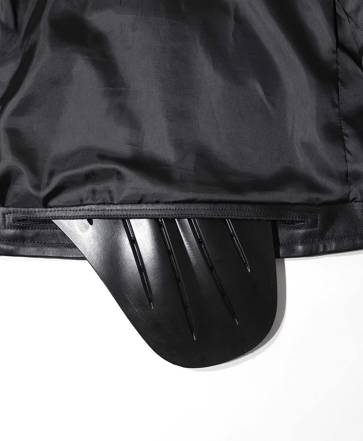 革ジャン 襟付きシングル レザージャケット｜カドヤ公式オンライン