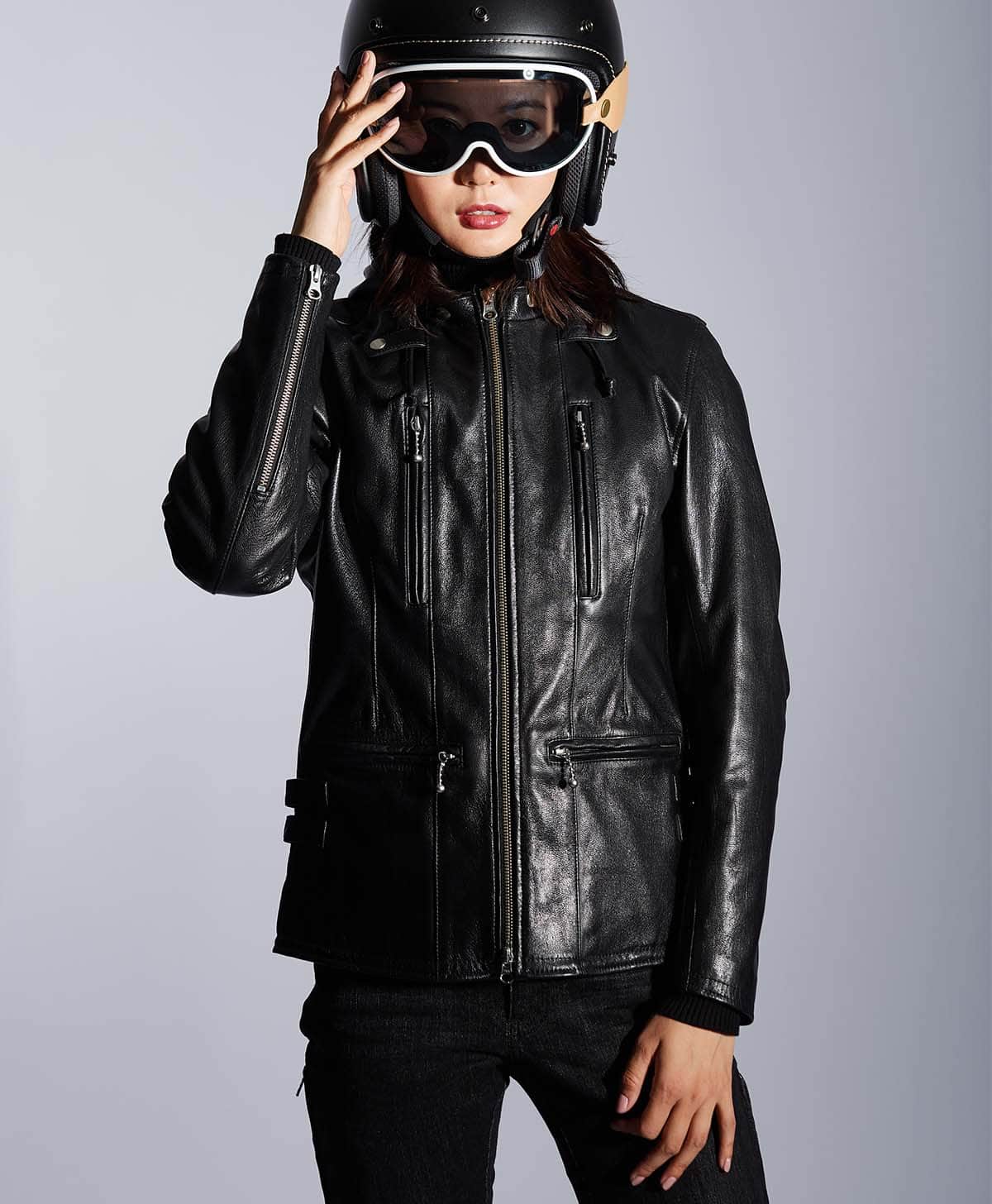 革ジャン フードレザージャケット｜カドヤ公式オンラインショップ