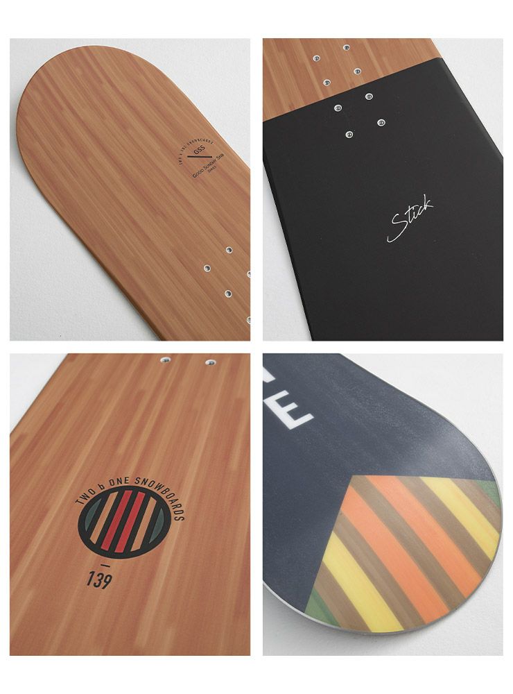 取付無料 TWO B ONE トゥービーワン STICK スティック スノーボード