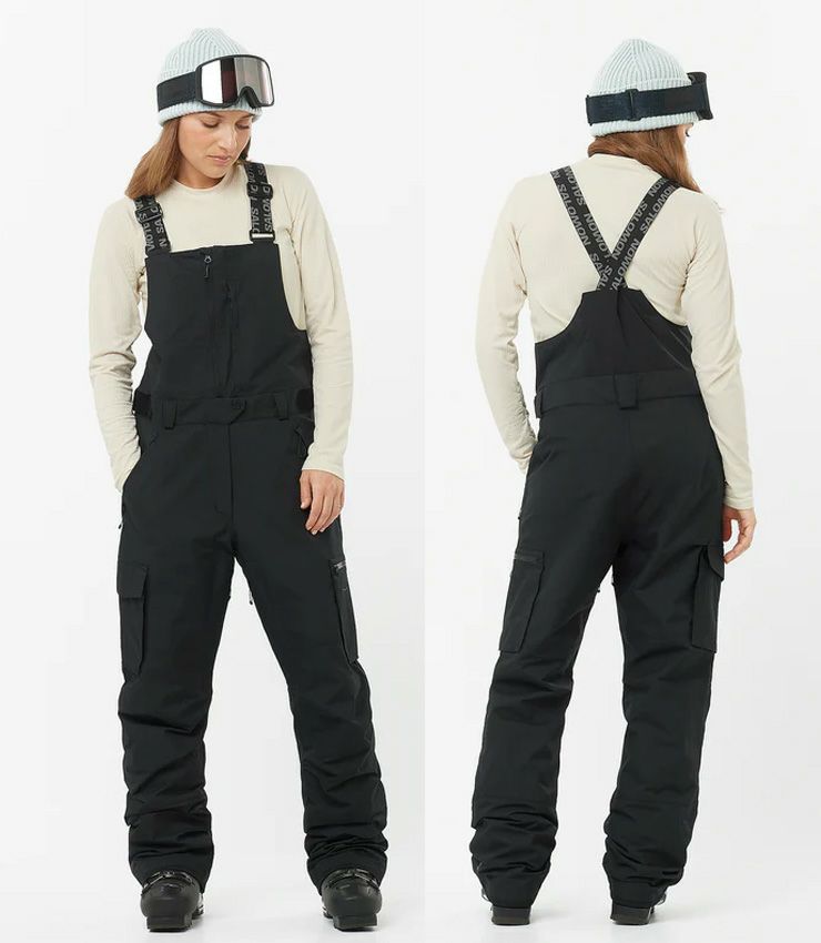 24-25 SALOMON サロモン BASHLEY BIB PANTS W バシュリー ビブ パンツ