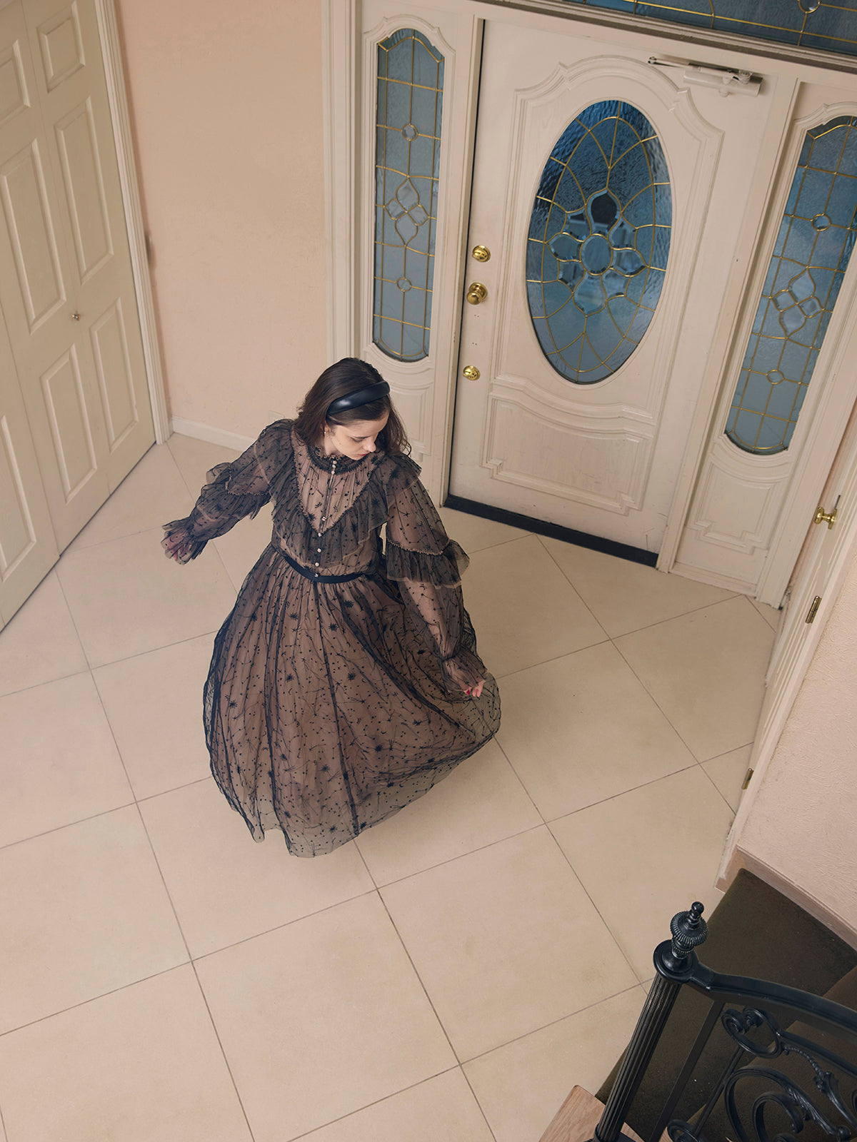 スターエンブロイダリースカート