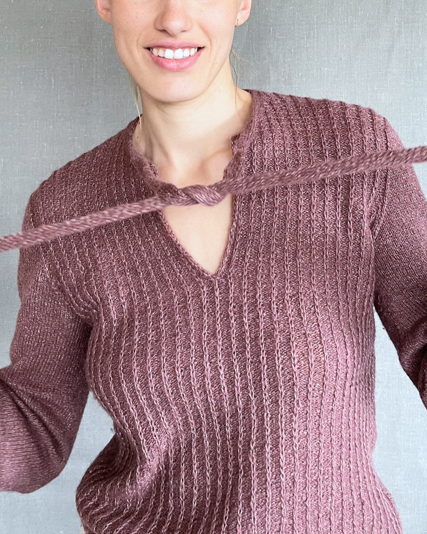 RIBBON SWEATER