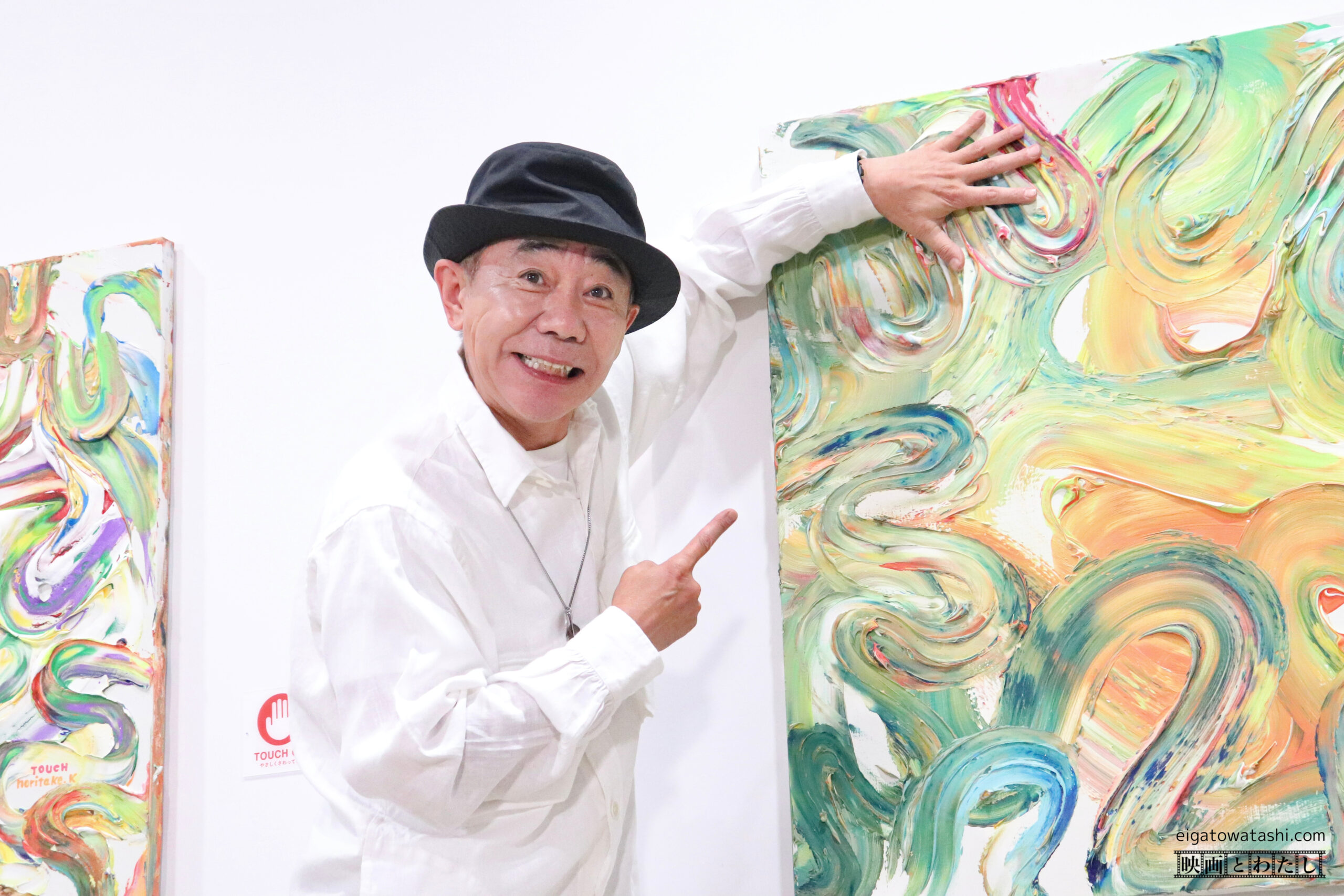 取材レポ】木梨憲武が3度目となる全国巡回展を大阪からスタート！自由