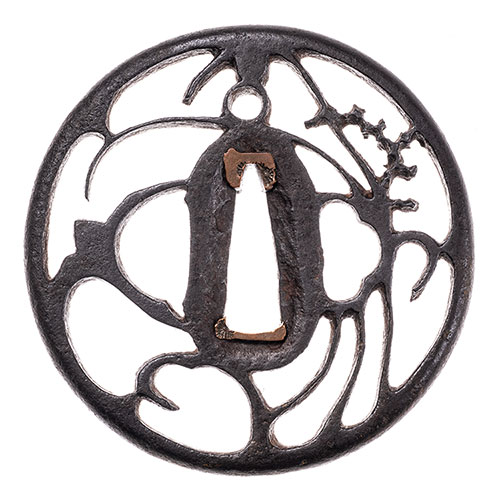 古赤坂 葦雁透鍔 特別保存刀装具 ｜日本刀販売は永楽堂