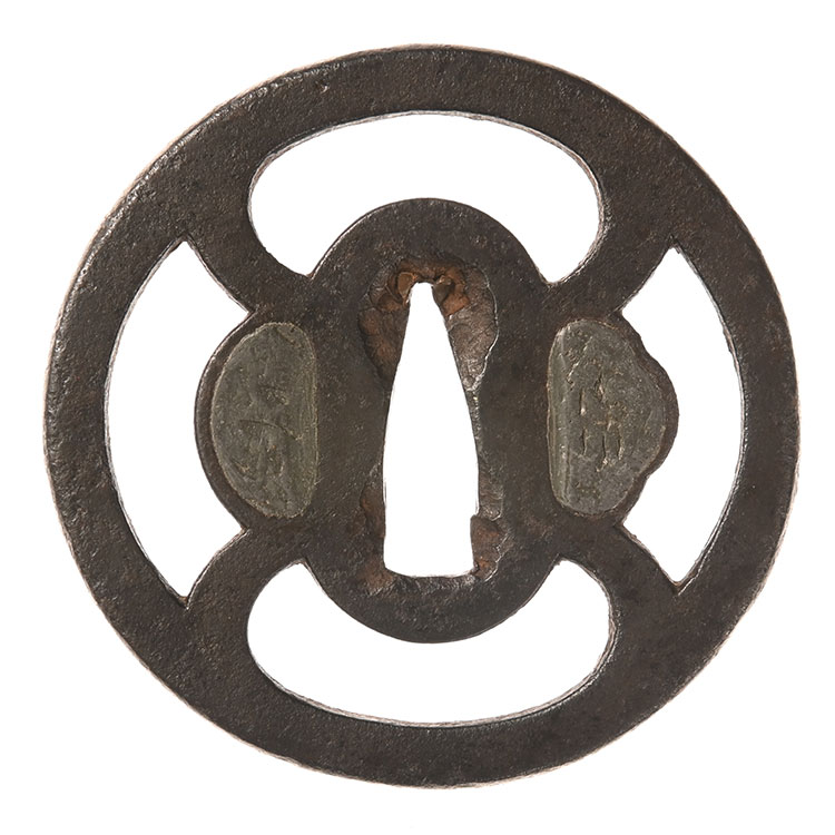 大野 珠透鍔/鐔 保存刀装具 ｜日本刀販売は永楽堂