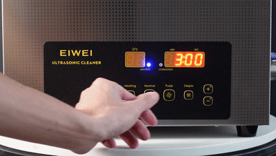EIWEI 3L Ultrasonic Cleaner of Dual Power with Degas Function (CD