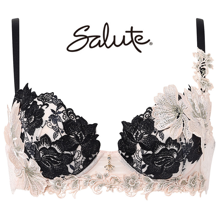 サルート Salute 28グループ 28G ブラジャー プッシュアップブラ 3/4