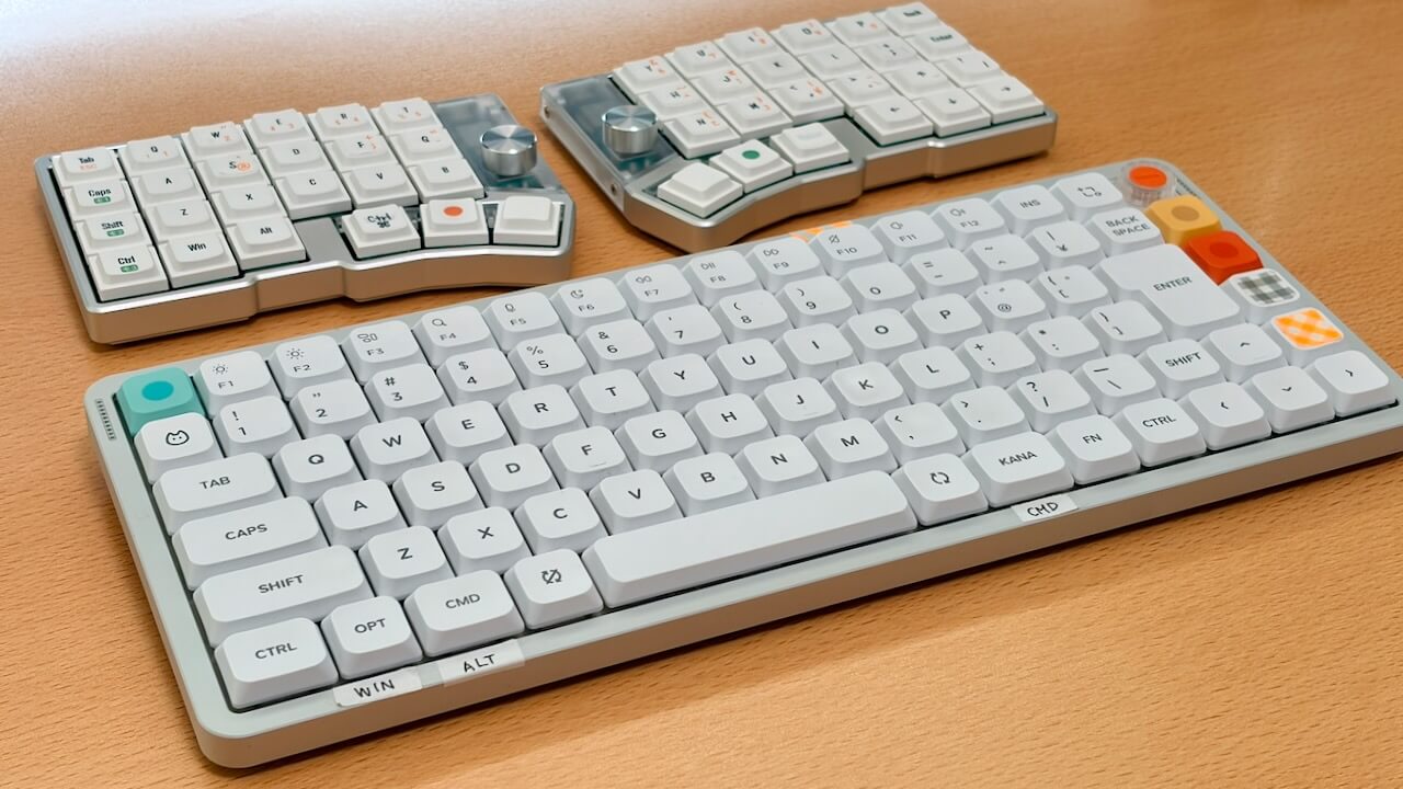 ついに届いた理想の形！薄型・無線・左右分割キーボード「Cornix LP