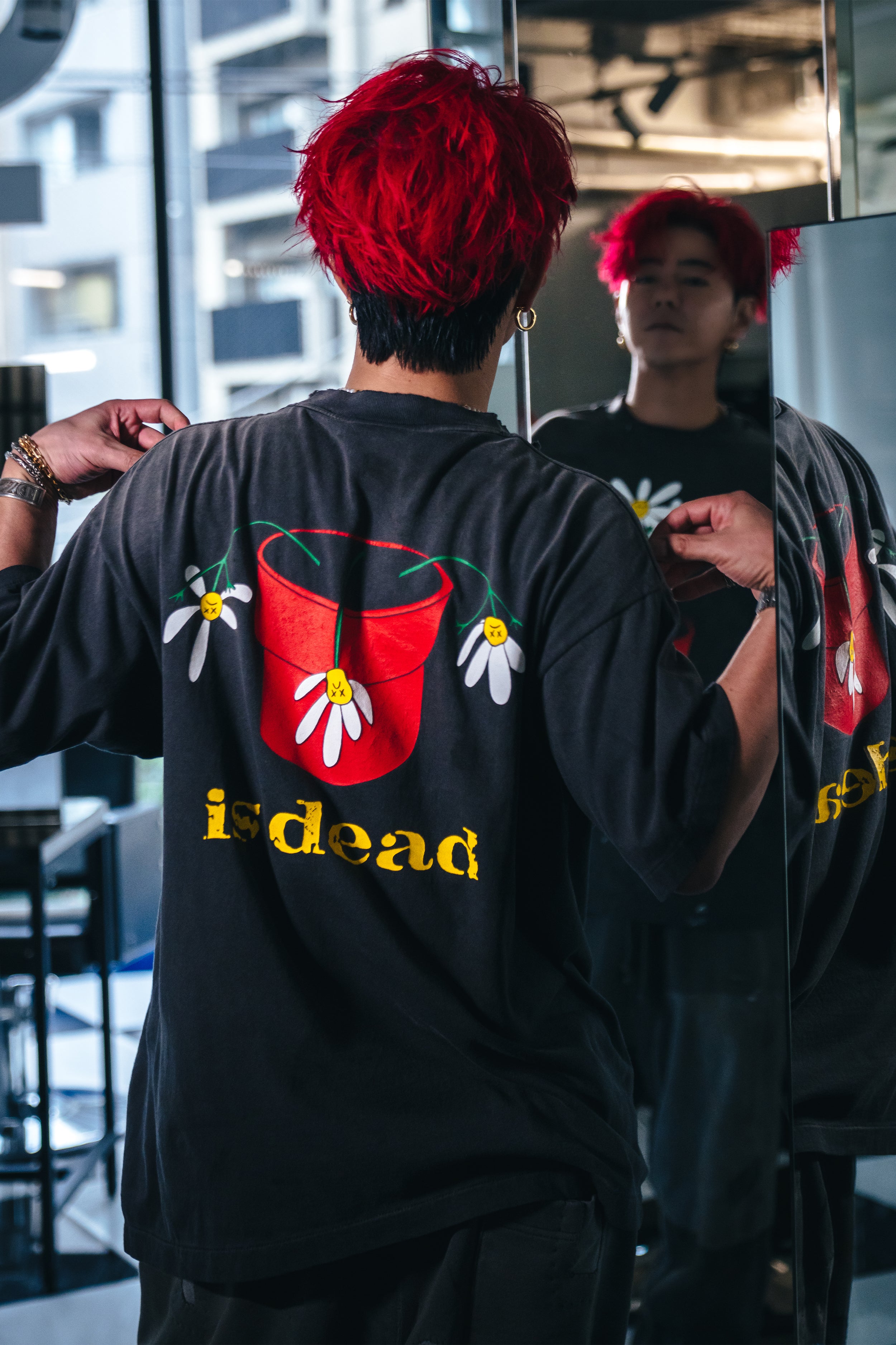 Saint Mxxxxxx / DLS_SS TEE/DE LA SOUL/BLACK│正規通販elephants