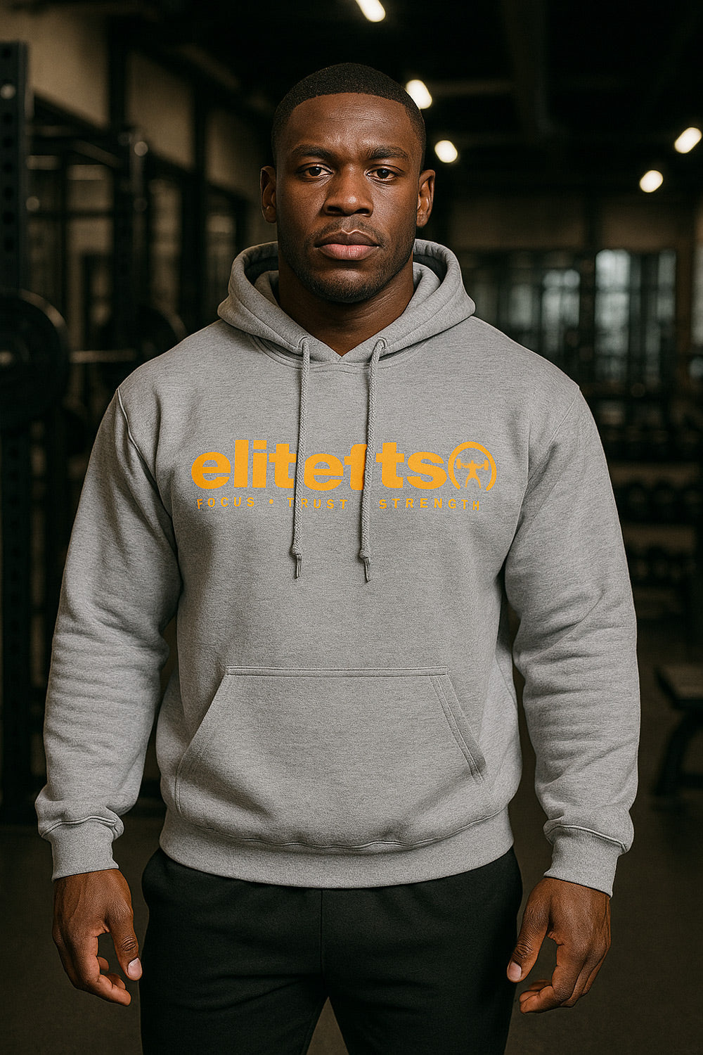 elitefts Tagline Vegas Gold Hoodie - Premium Athletic Apparel