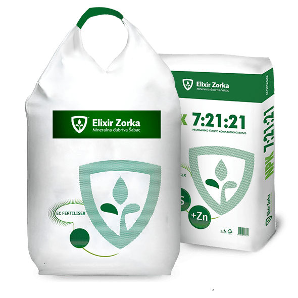 Купити мінеральне добриво NPK 7:21:21+S+Zn | Elixir Ukraine