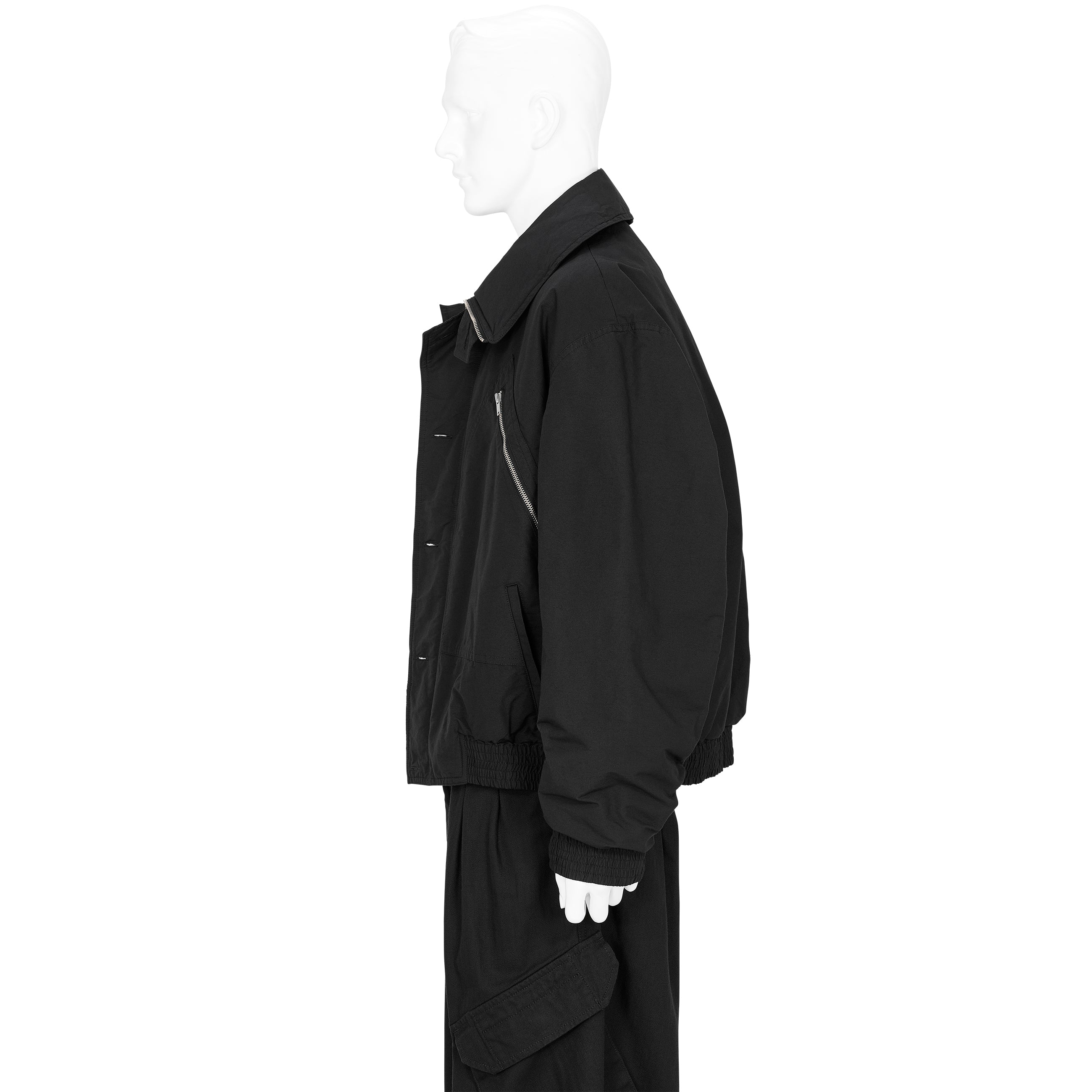 KATHARINE HAMNETT COLLABORATION SHORT BLOUSON BLACK - YOKE(ヨーク