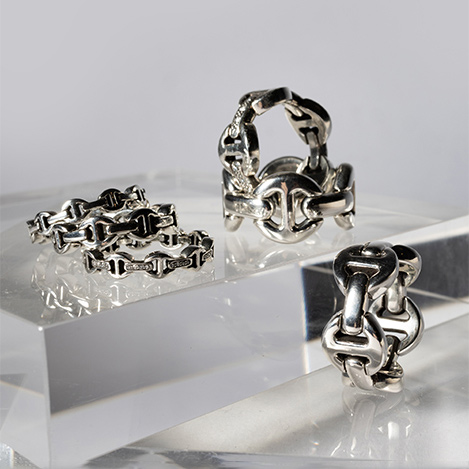 HOORSENBUHS(ホーセンブース)｜【UNISEX】DAME TRI-LINK with diamonds