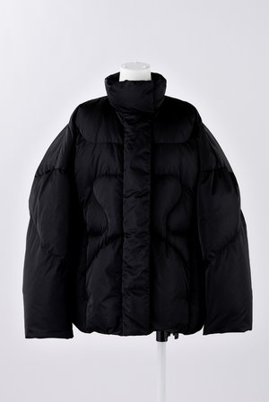 ENFOLD(エンフォルド)｜SOLOTEXサテン ショートダウン JK/ジャケット