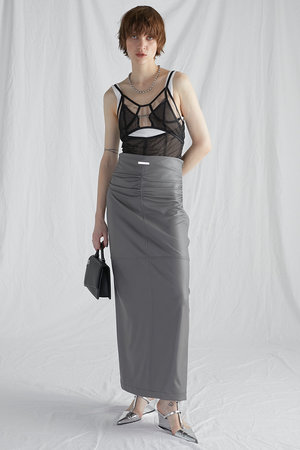 PRANK PROJECT(プランク プロジェクト)｜シンセティックレザーマキシ