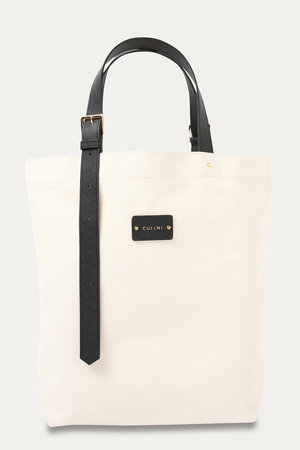 CULLNI(クルニ)｜Leather Belt ハンドル＆Canvas トートバッグ