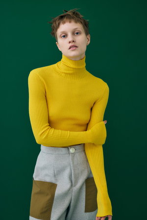 nagonstans(ナゴンスタンス)｜ハイネックロングスリーブ/Paprika の