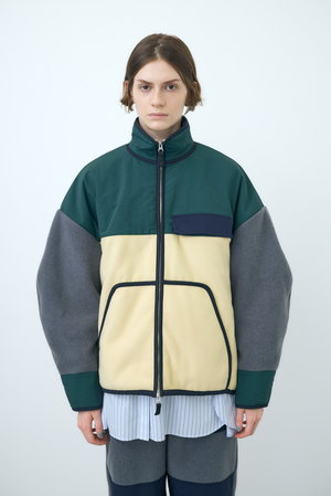 nagonstans(ナゴンスタンス)｜マイクロシープ BZ/ブルゾン/Oatmeal の