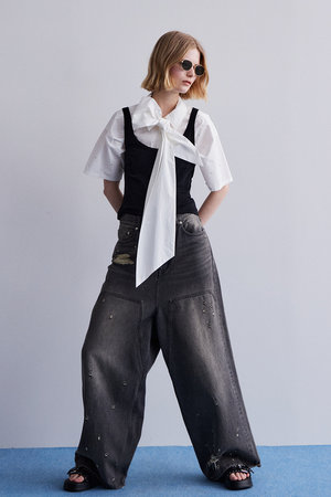 MAISON SPECIAL(メゾンスペシャル)｜Baggy Denim Pants/デニムバギー