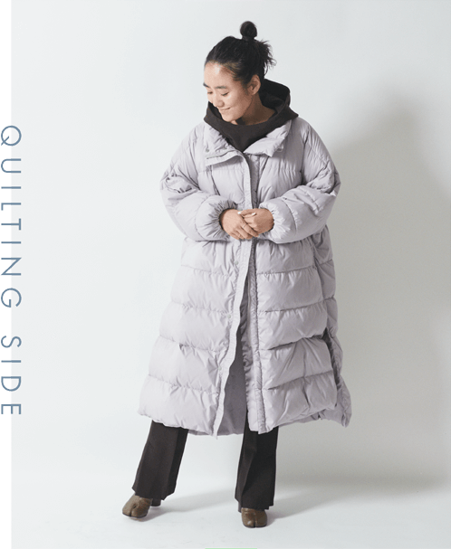 AYA KANEKO × NANGA DOWN COAT 初となるスタイリスト金子綾さんとの