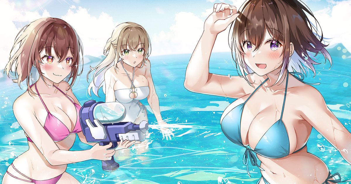 海水浴のイラスト特集