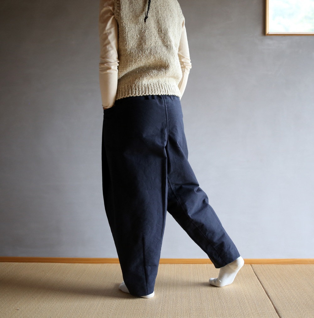 ボンタンパンツ、新しい布｜えみおわす
