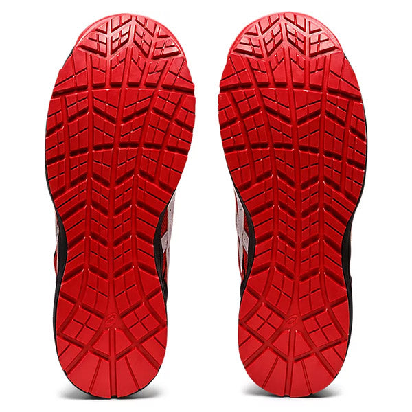 アシックス 安全靴 ウィンジョブ CP209 BOA クラシックレッド×ホワイト