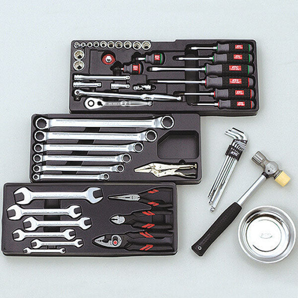 KTC 工具セット チェストタイプ インチサイズ 9.5sq 54点 SK3542BXR