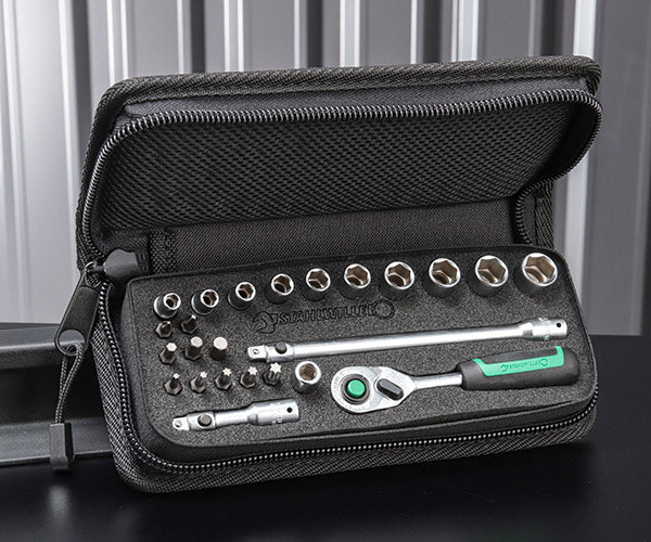 日本正規品 スタビレー (1/4SQ)ソケットレンチセット (40/20/4QRSCI