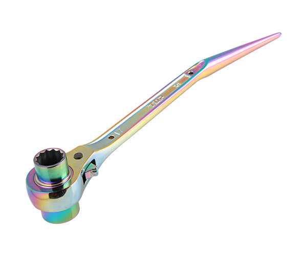 TOP 限定色 特別仕様品 鳶仕様ラチェットレンチ イオンプレーティング