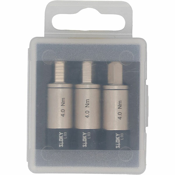 スローキー 3本組トルクアダプター 4.0Nm (TOK-12-4.0)(4545301116952