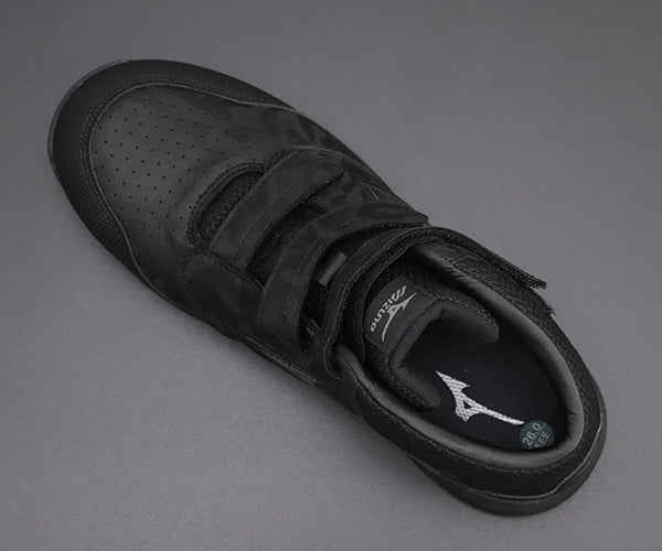 ミズノ 安全靴 F1GA220009 24.0cm ブラック×ダークシルバー オール