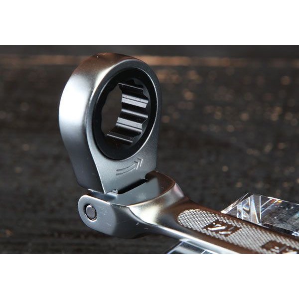 KTC セミショートラチェットコンビネーションレンチ （首振りタイプ