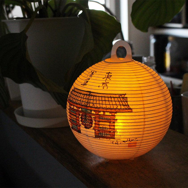 LETTER LANTERN] ASAKUSA | GIFU CHOCHIN ｜Made in Japan products BECOS