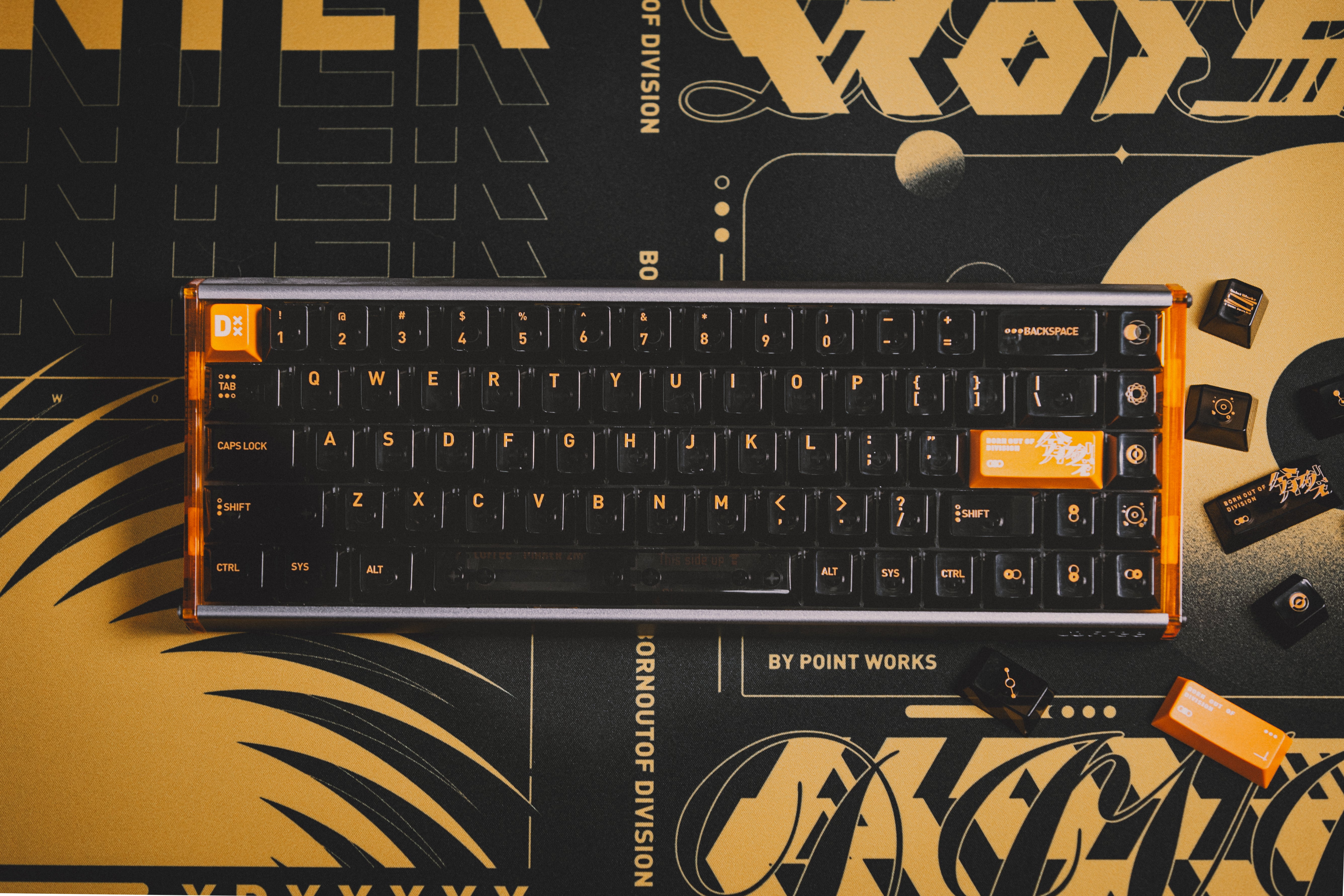 In Stock] LeleLab x PointWorks SuperX Splinter R2 Keycap Set