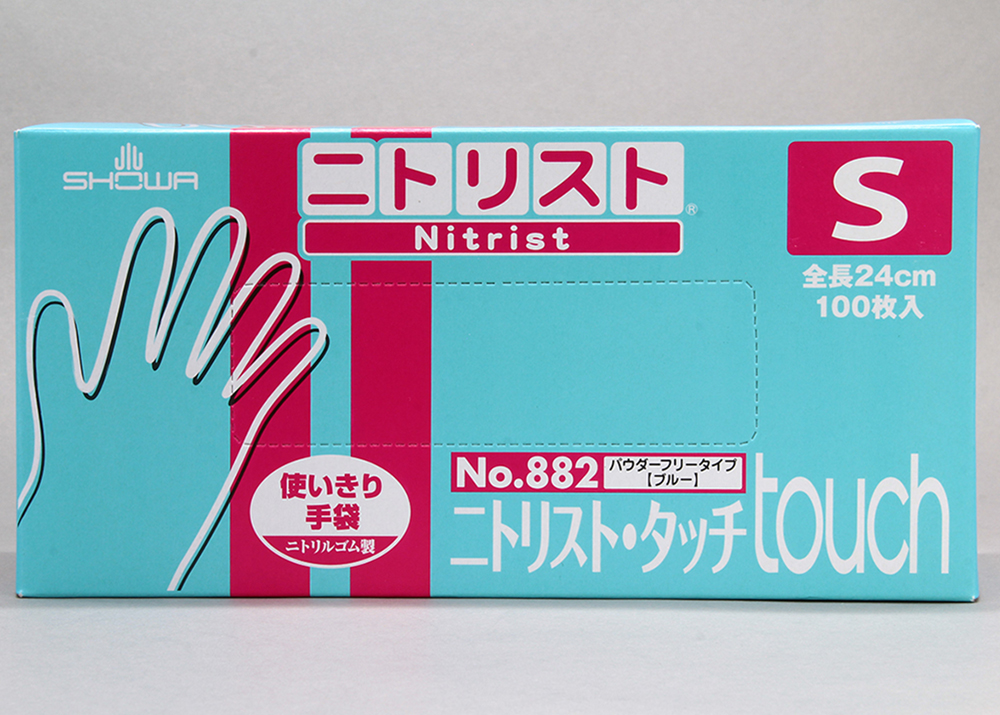 ﾆﾄﾘｽﾄ・ﾀｯﾁ手袋 №882 Sｻｲｽﾞ 100枚入 | コクゴeネット