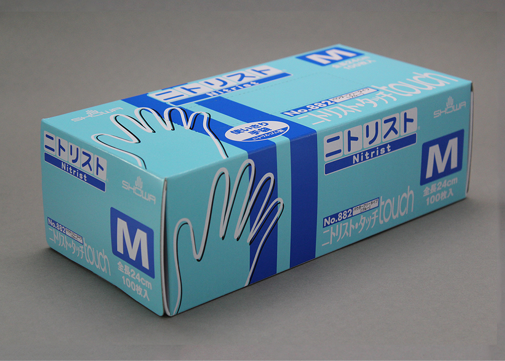 ﾆﾄﾘｽﾄ・ﾀｯﾁ手袋 №882 Mｻｲｽﾞ 100枚入 | コクゴeネット