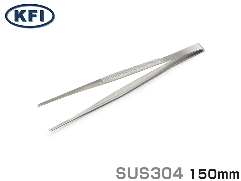 k-17ステンレスピンセット V18A 品番178111 全長180mm | コクゴeネット